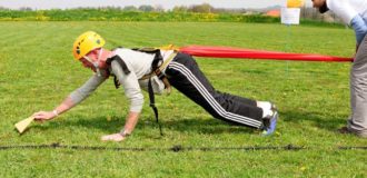 bungee-running