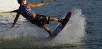 wakeboarding