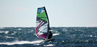 windsurfing
