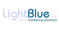 light blue logo